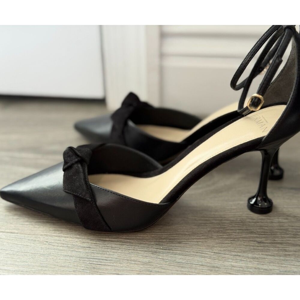 Alexandre Birman Clarita Flare Pump 60 Black Slingback EU 38 - Picture 3 of 7